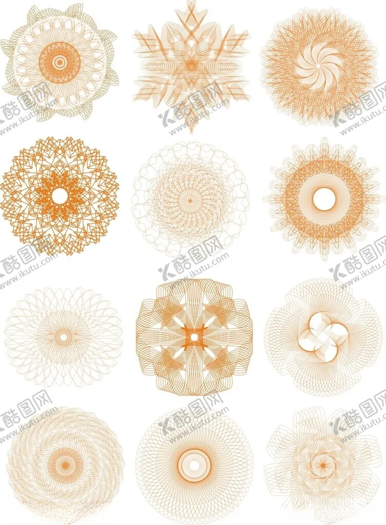 编号：66139806291941395380【酷图网】源文件下载-防伪花纹