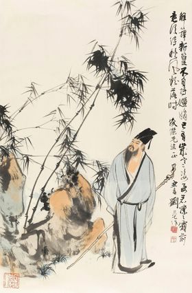 刘旦宅国画