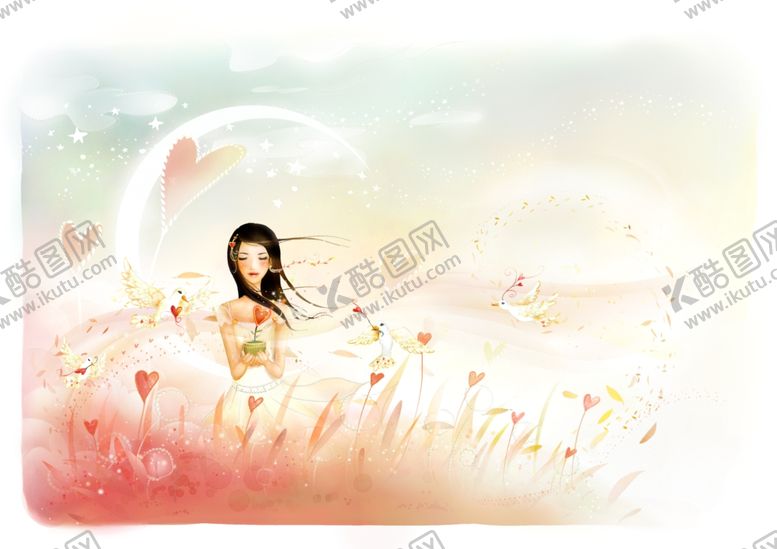 编号：53654810080621415589【酷图网】源文件下载-卡通唯美背景