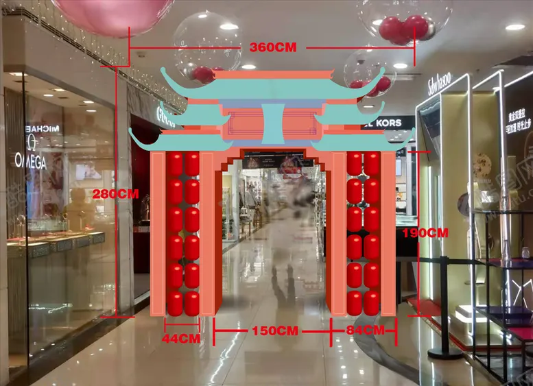 编号：94027204062016181412【酷图网】源文件下载-装饰拱门