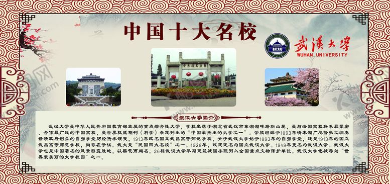 编号：28710410052304121597【酷图网】源文件下载-武汉大学