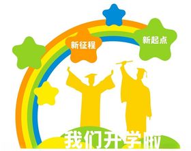 开学布置学校布置开学打卡点