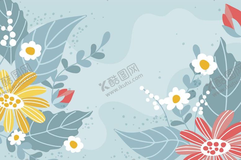 编号：38985512021827068138【酷图网】源文件下载-植物花卉背景