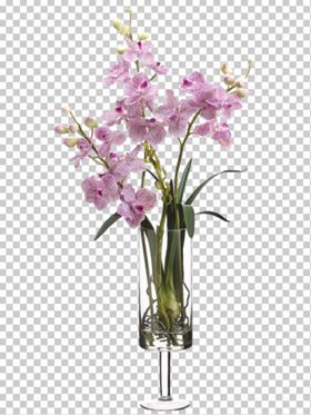 透明底花艺绿植摆件桌花