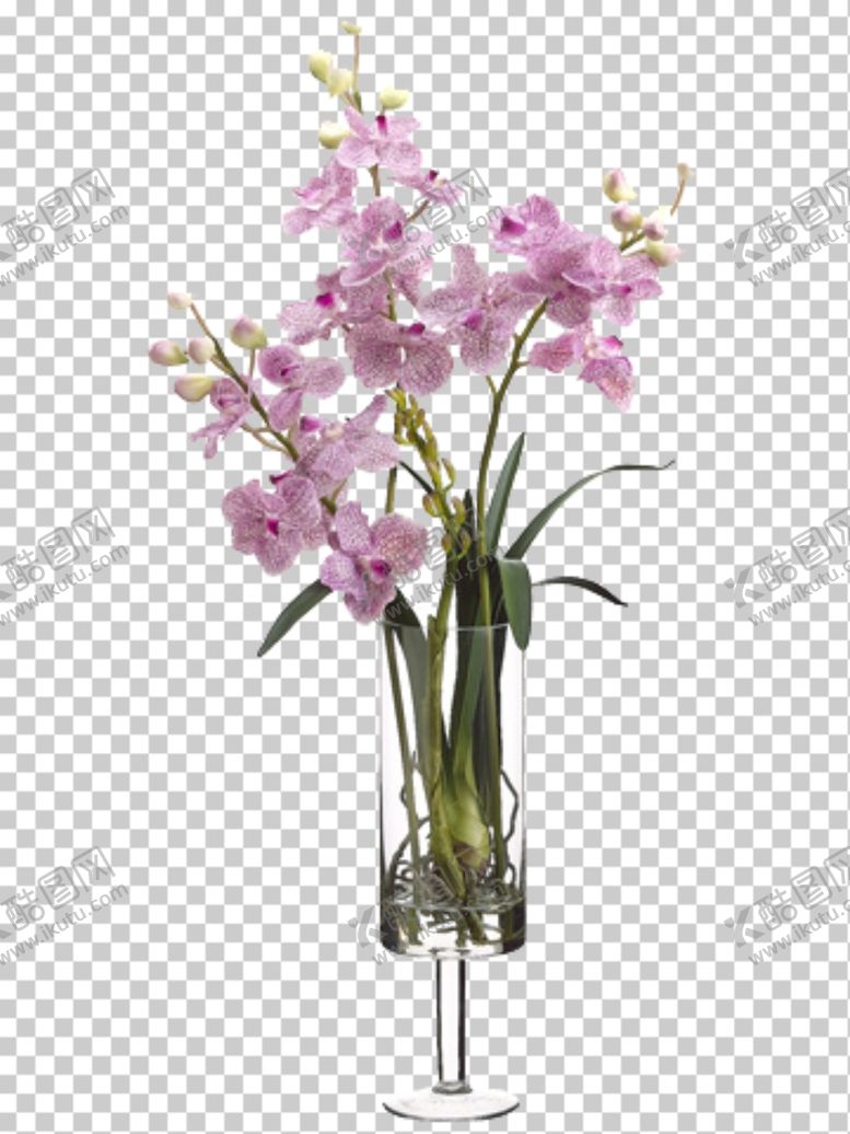 编号：36235410050331527359【酷图网】源文件下载-透明底花艺绿植摆件桌花