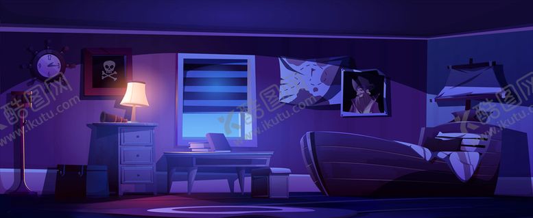 编号：88026309250539358250【酷图网】源文件下载-卡通房间