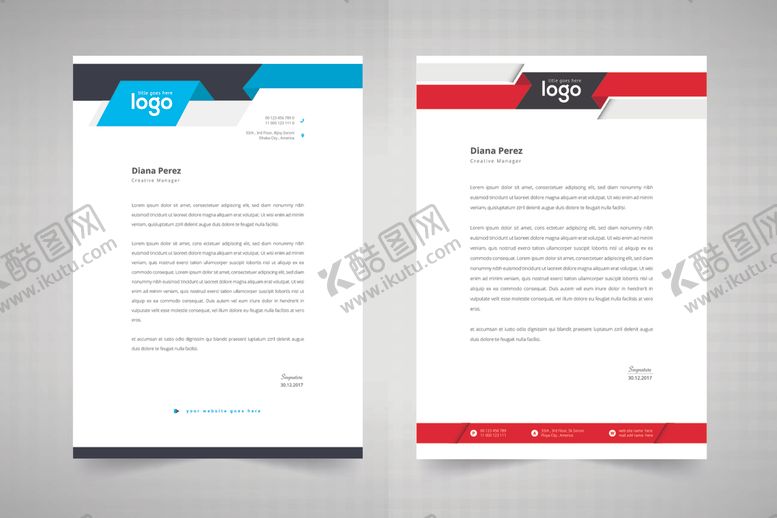 编号：73824710042130203214【酷图网】源文件下载-信笺信纸模板