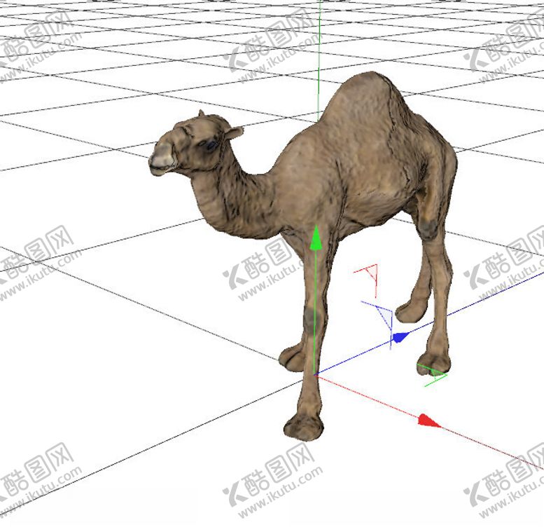 编号：93455102170449211951【酷图网】源文件下载-C4D模型骆驼
