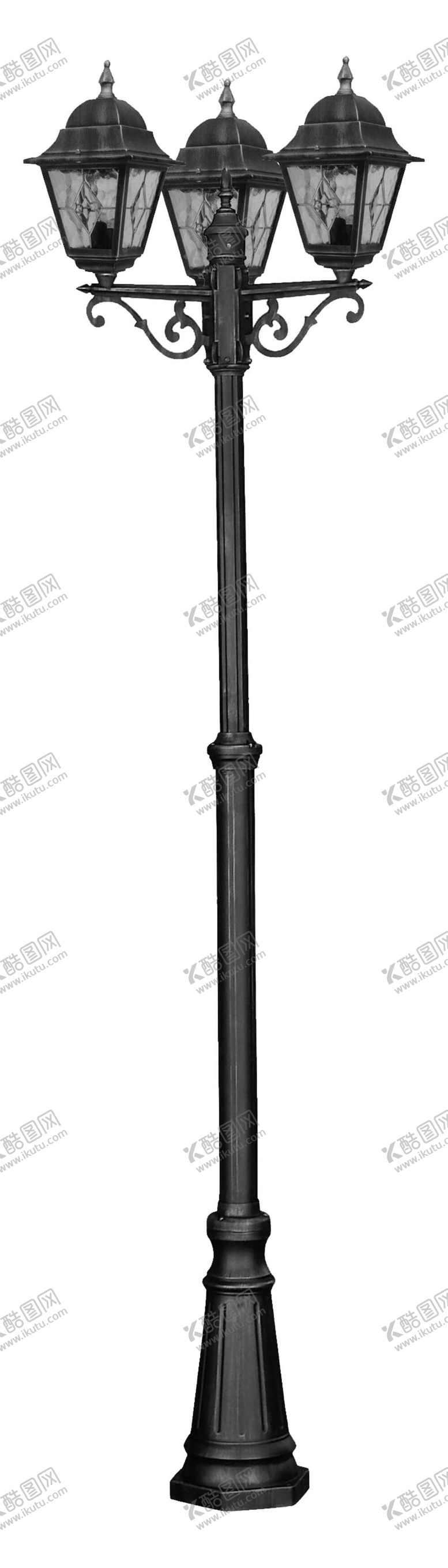 编号：68707810291355118619【酷图网】源文件下载-欧式街道路灯