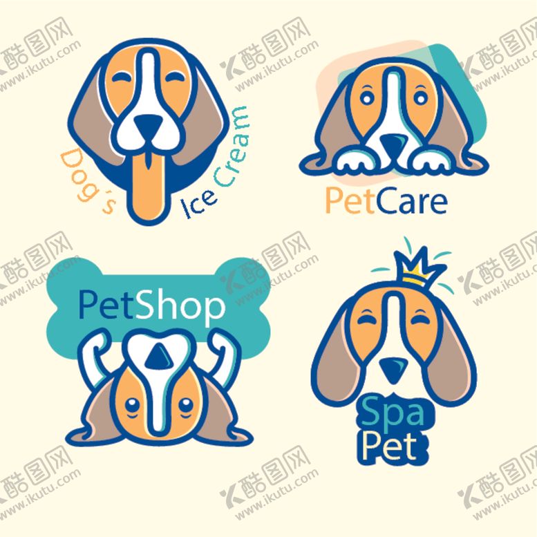 编号：53702610201949386920【酷图网】源文件下载-小狗图标