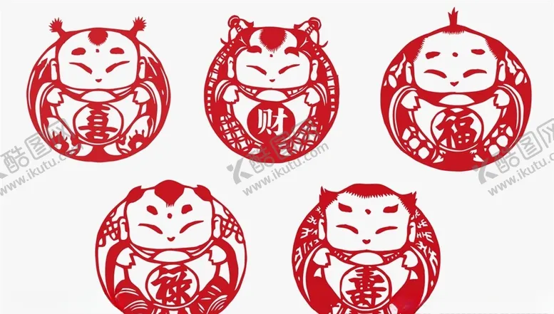 编号：39152206290727435038【酷图网】源文件下载-福禄寿喜