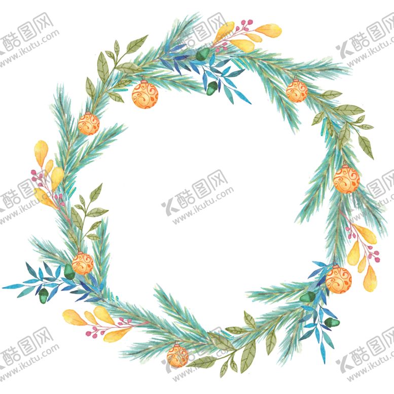 编号：35394509191230008739【酷图网】源文件下载-花环