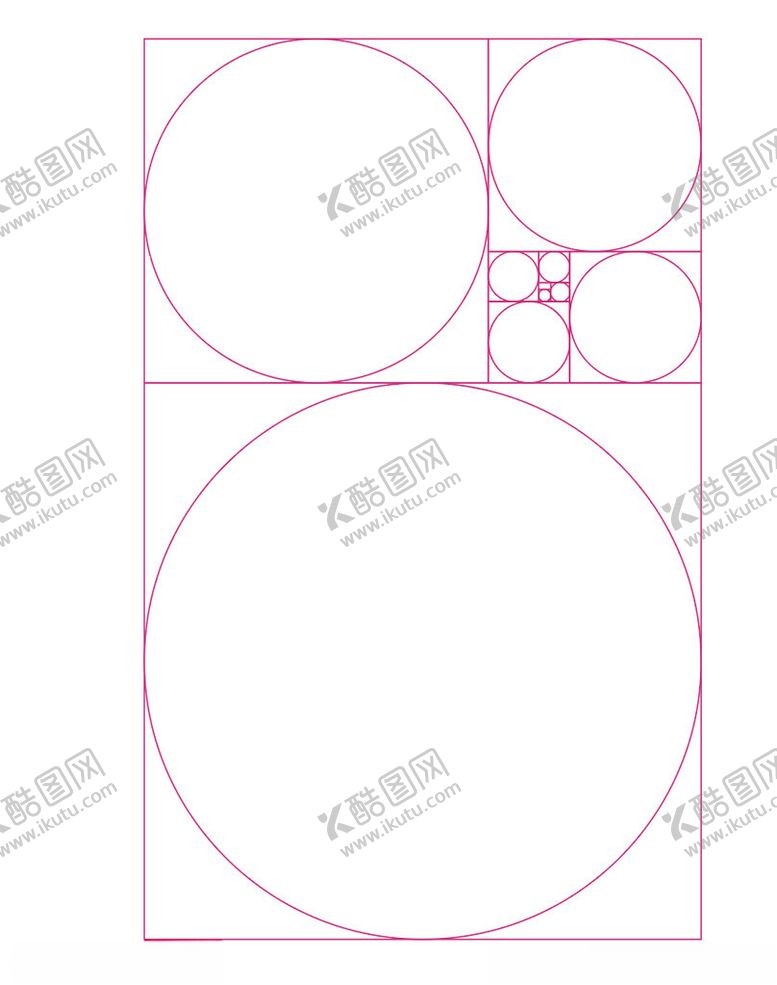 编号：84637102091744412344【酷图网】源文件下载-矢量黄金比例图