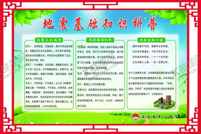 编号：84642009302115331646【酷图网】源文件下载-地震知识