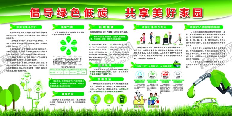编号：92258905130702524982【酷图网】源文件下载-环保展板