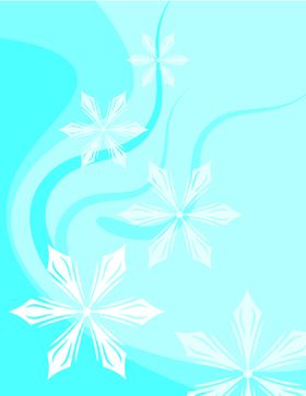 背景花纹卡通素材卡通底