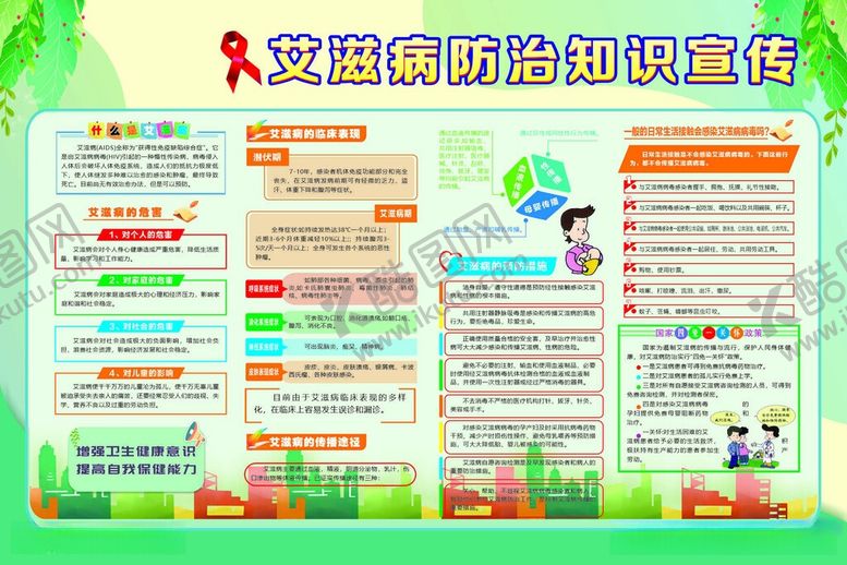 编号：73389706111806273447【酷图网】源文件下载-艾滋病宣传