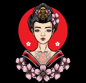 和服女郎