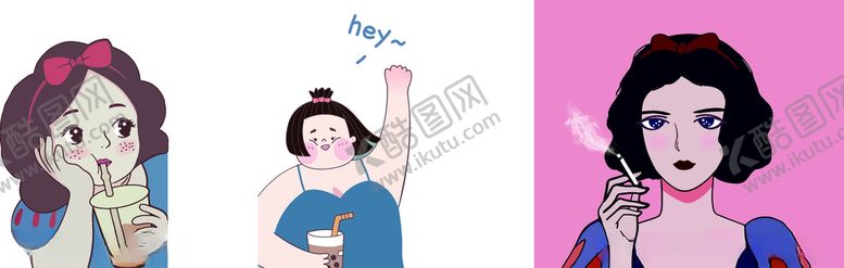 编号：99516307081155026200【酷图网】源文件下载-吸烟女孩手机壁纸胖女孩奶茶