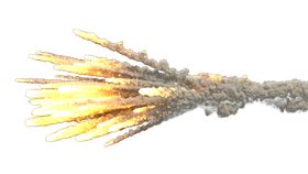 火焰烟火爆炸合成海报素材