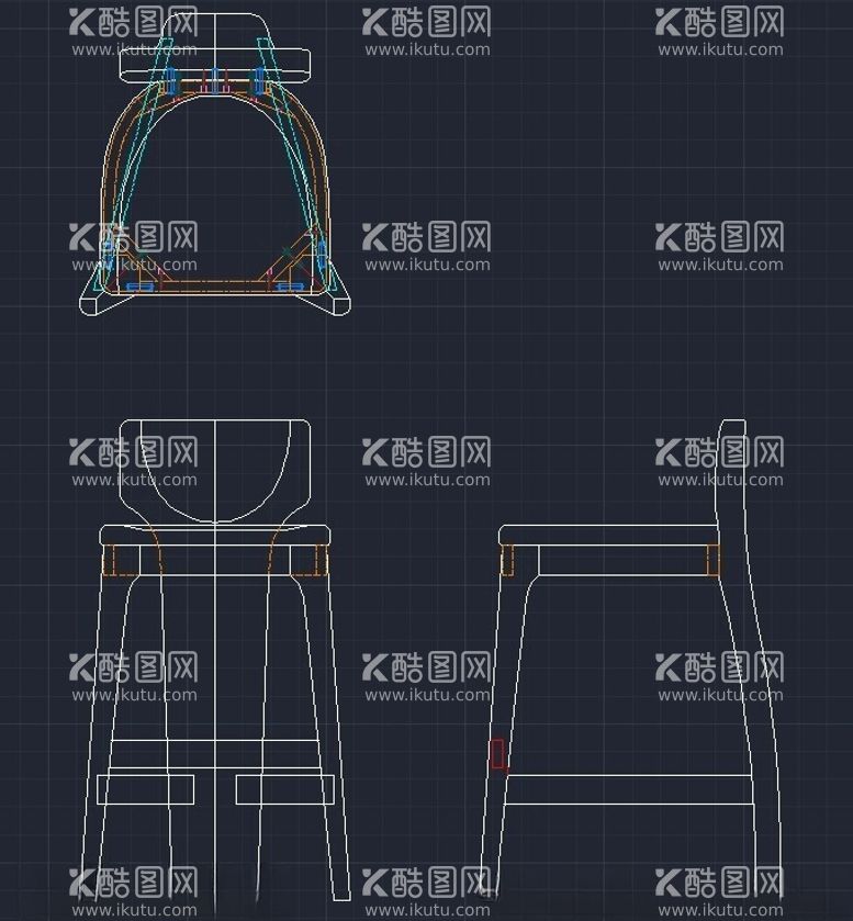 编号：92824802200216394356【酷图网】源文件下载-酒吧凳