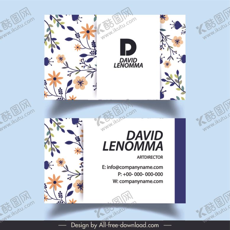 编号：35462809300140047683【酷图网】源文件下载-名片设计