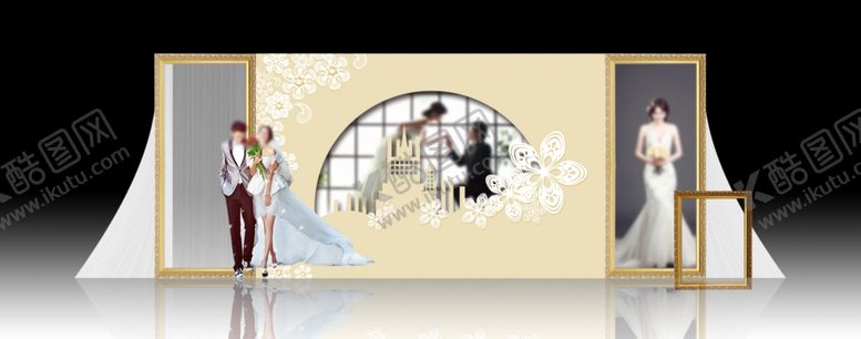 编号：99012211010138512061【酷图网】源文件下载-白金婚礼展区