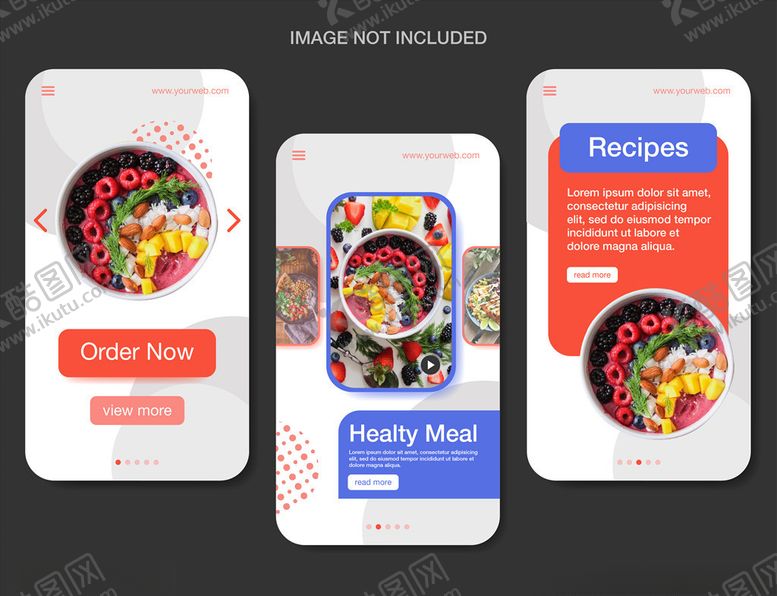 编号：44743410281605511245【酷图网】源文件下载-美食APP