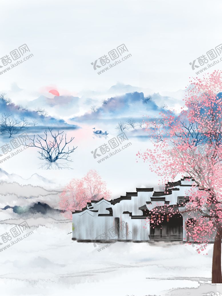 编号：63770804190457515378【酷图网】源文件下载-中国风背景