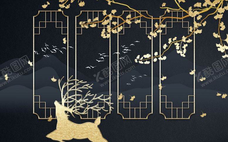编号：25319705111431142424【酷图网】源文件下载-花鸟工笔画