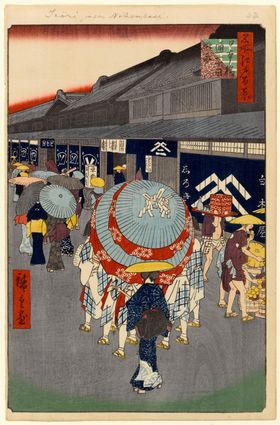 日本风景浮世绘