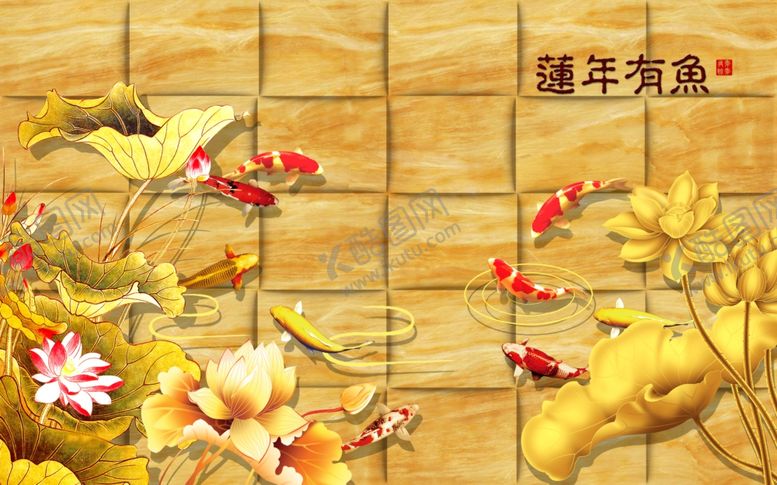 编号：32435305051700217212【酷图网】源文件下载-电视墙背景画