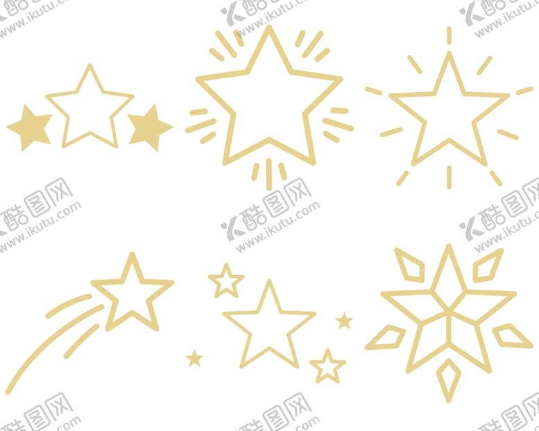 编号：95040510172139203226【酷图网】源文件下载-星星