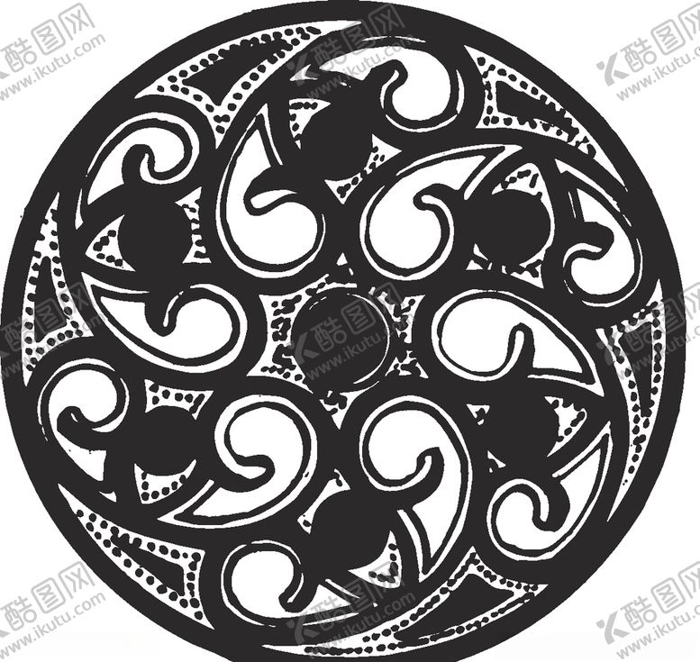 编号：24106310110901233771【酷图网】源文件下载-镂空花图案