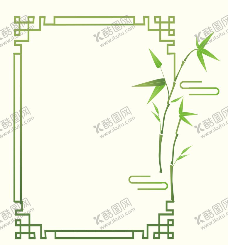 编号：58720609171524039143【酷图网】源文件下载- 翠竹边框 