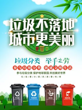 垃圾分类管理回收展板