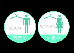 男女更衣室