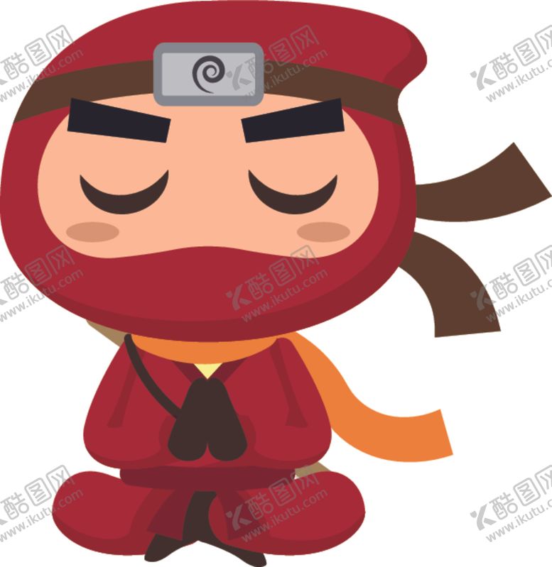 编号：18497904170455222143【酷图网】源文件下载-卡通忍者