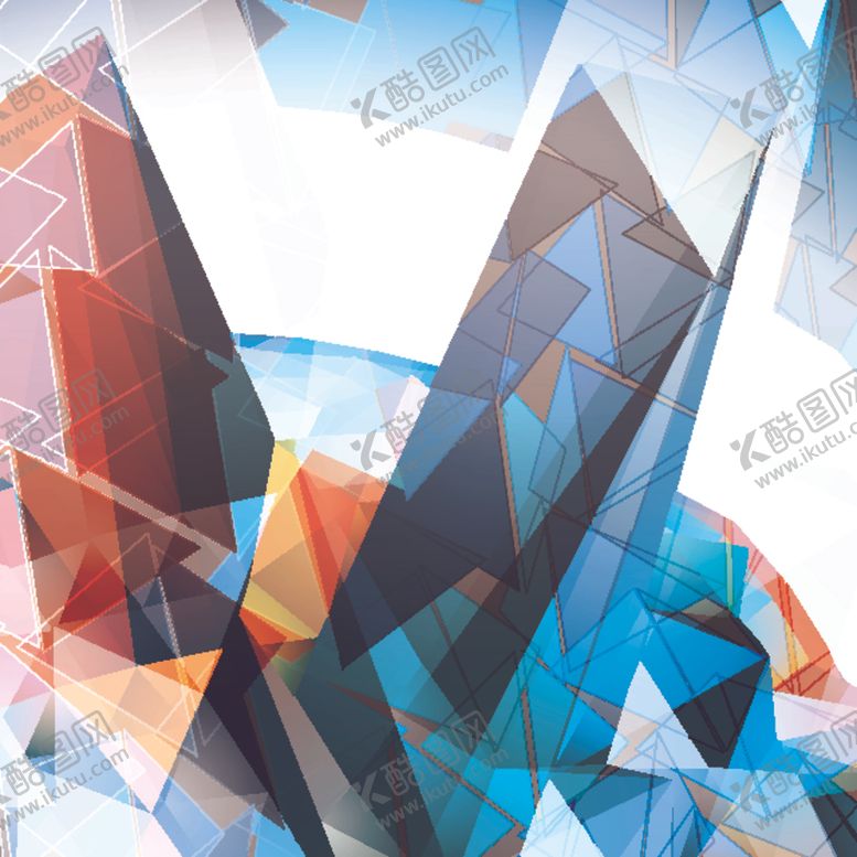 编号：81123510292130311913【酷图网】源文件下载-梦幻几何背景