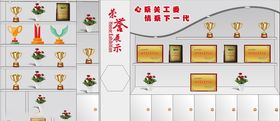 荣誉墙书柜
