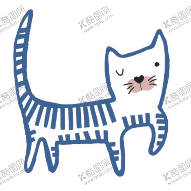 编号：20054006250952557812【酷图网】源文件下载-猫咪主题插画图案