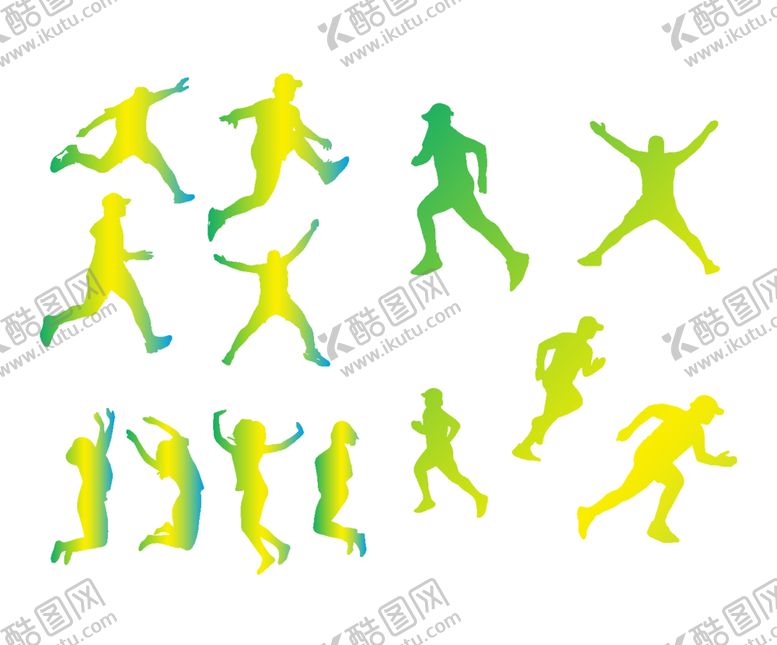 编号：48225601131655354571【酷图网】源文件下载-运动活力人物