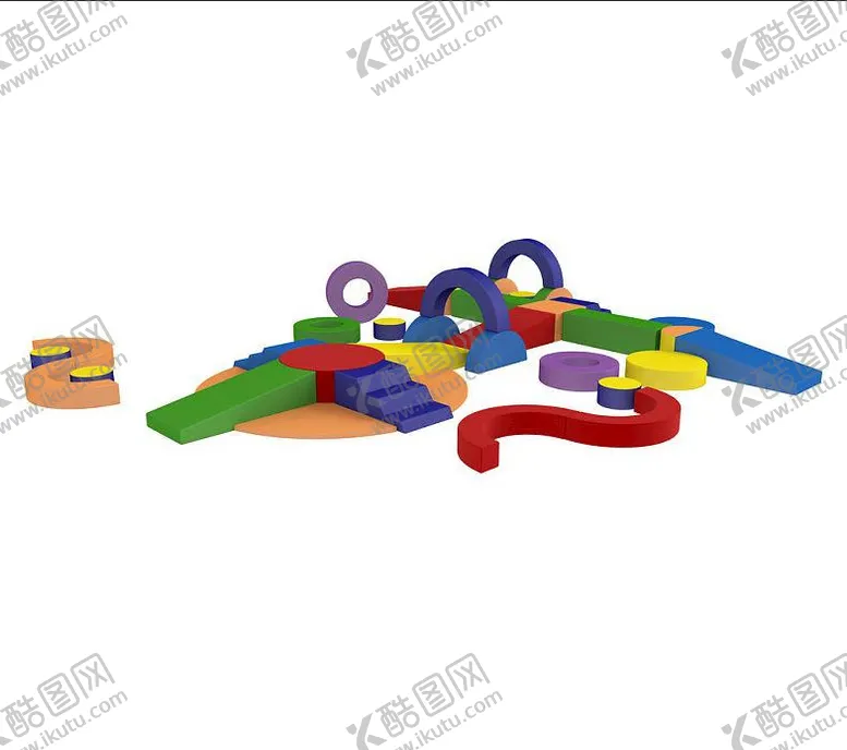 编号：35594101130312058696【酷图网】源文件下载-C4D模型儿童玩具