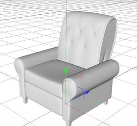 C4D模型沙发