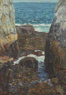 风景印象派油画