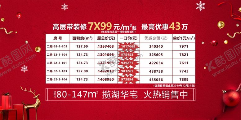 编号：62266309220927427471【酷图网】源文件下载-特价房圣诞