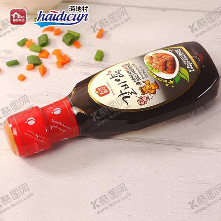 编号：62583009300626126203【酷图网】源文件下载-韩国海地村韩式烤排骨酱240g