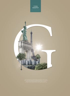 字母花艺