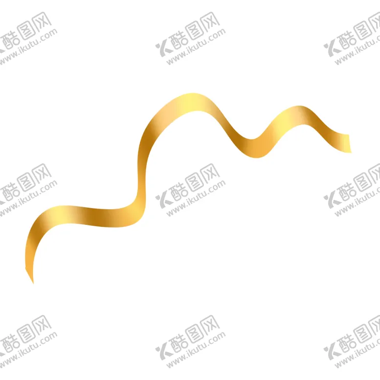 编号：51406906281739194193【酷图网】源文件下载-金色飘带