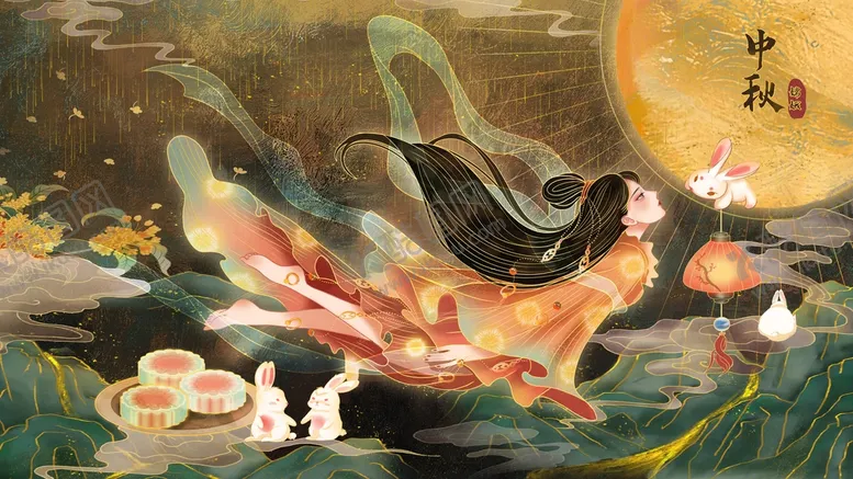 编号：68749110051547337591【酷图网】源文件下载-中秋插画